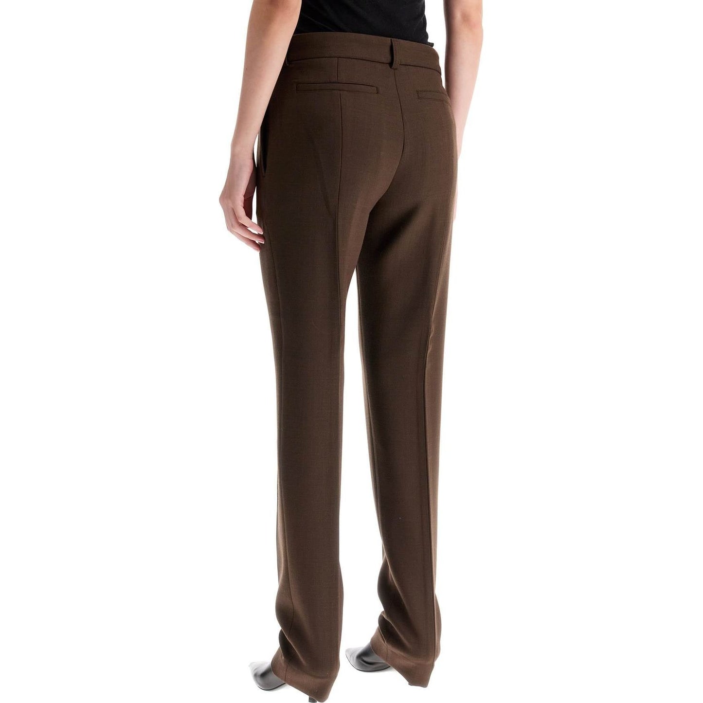 Toteme low-waisted slim fit pants Trousers Toteme