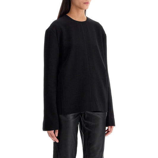 Toteme long-sleeved cady top Topwear Toteme