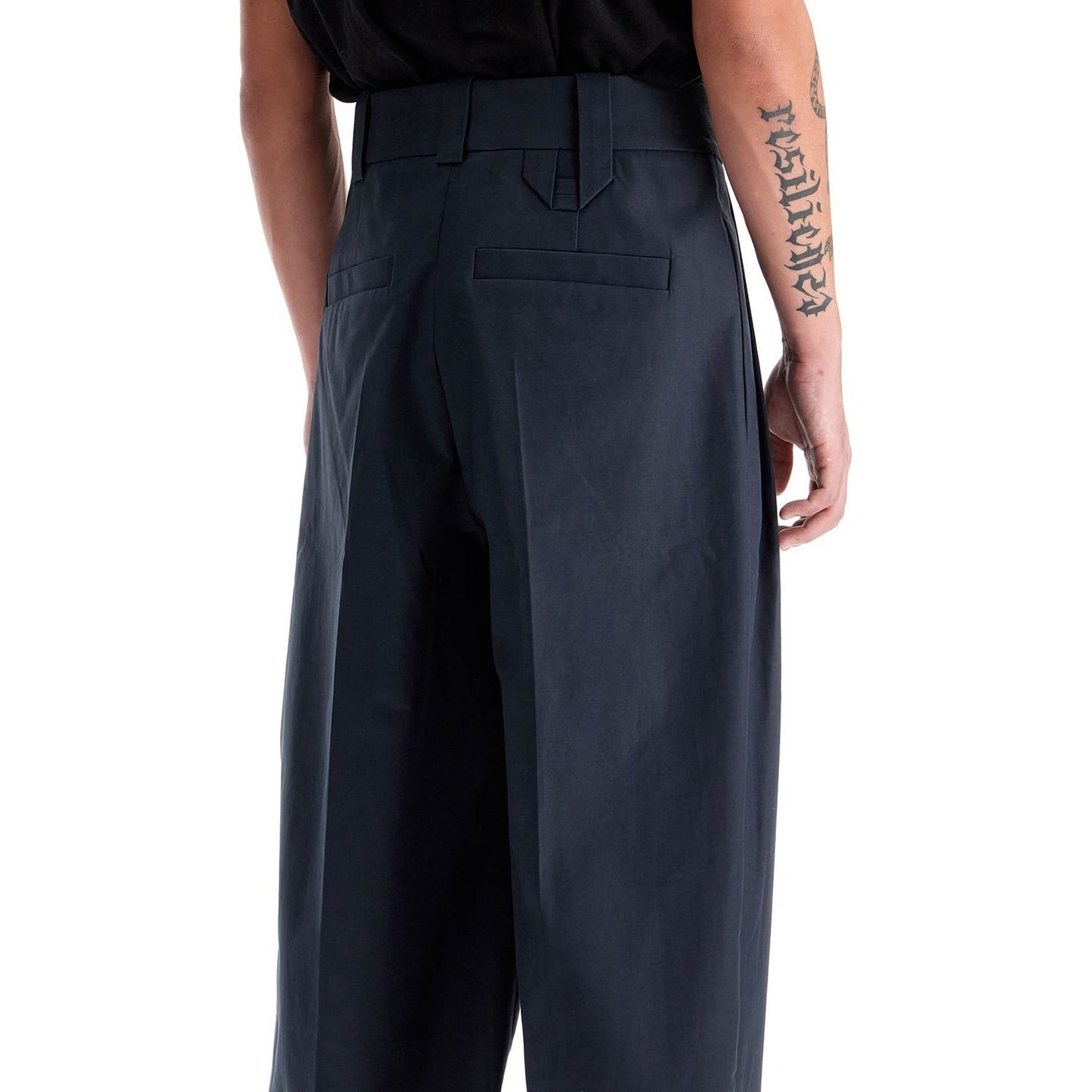 Jacquemus le pantalon marz in stretch cotton Trousers Jacquemus