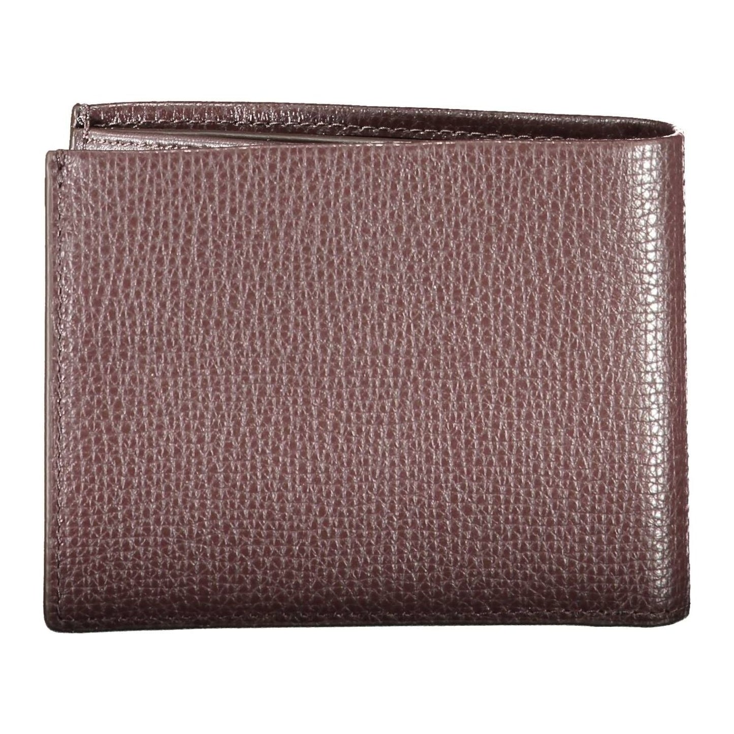 Calvin Klein Brown Leather Men Wallet Calvin Klein