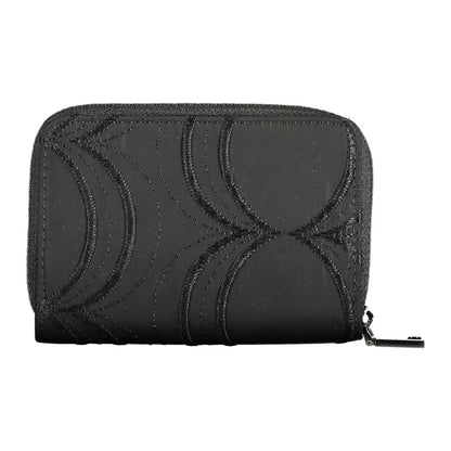 Desigual Black Polyester Women Wallet Desigual