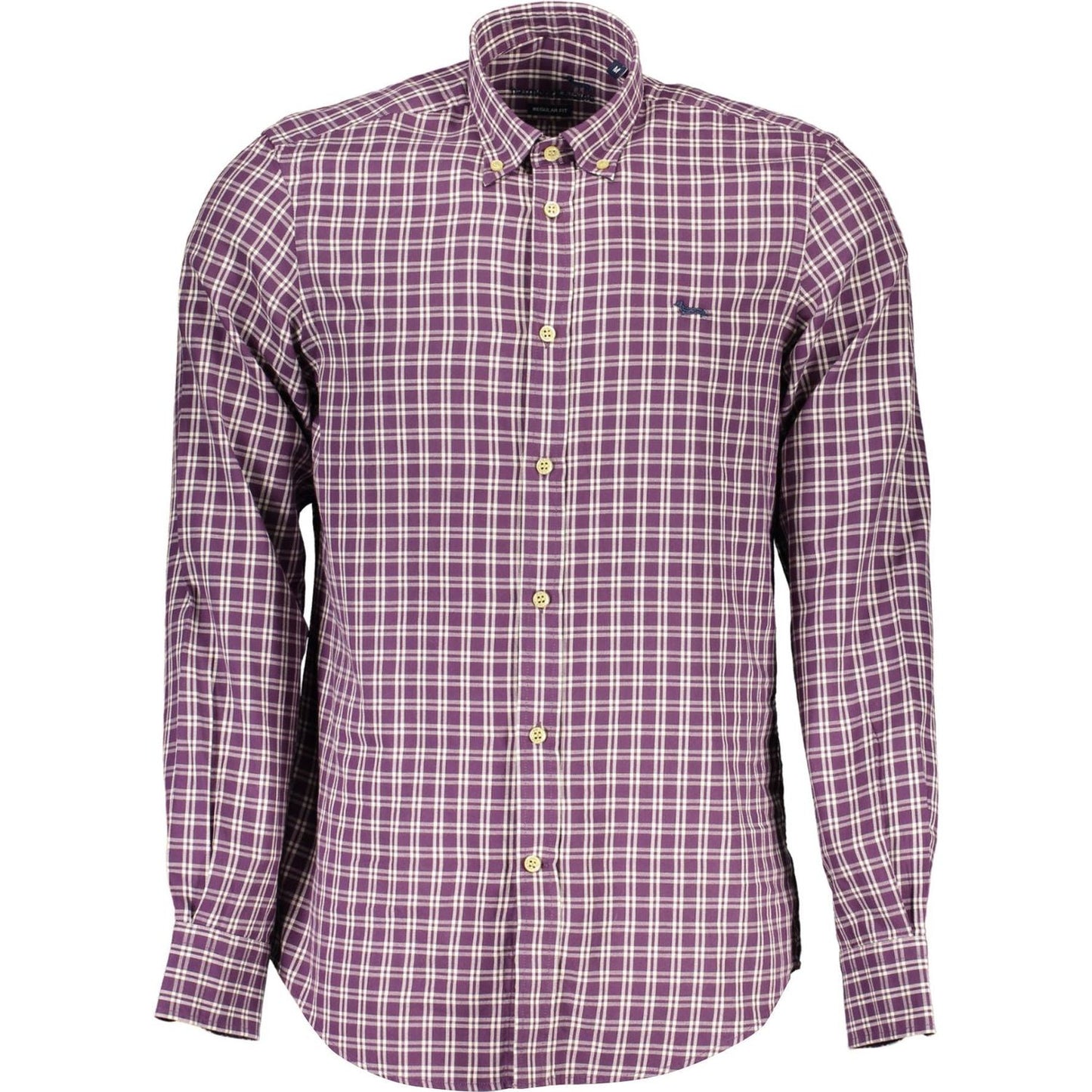 Harmont & Blaine Purple Cotton Men Shirt Harmont & Blaine