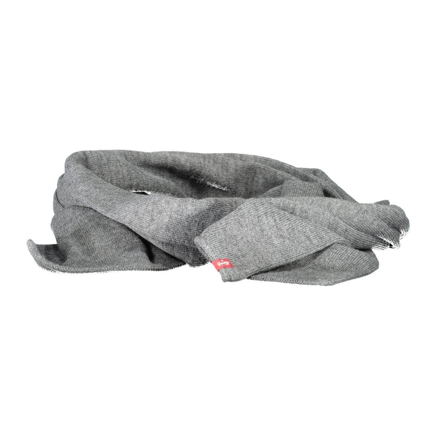 Levi's Gray Acrylic Men Scarf Levi's