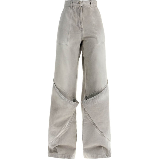 The Attico baggy jeans with pockets