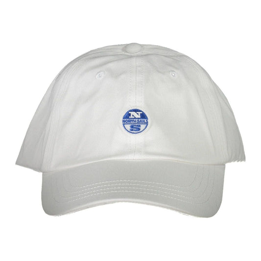 North Sails White Cotton Men Cap North Sails