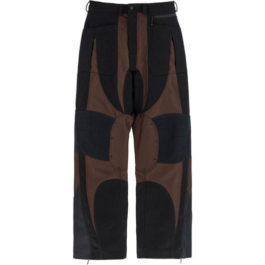 Mugler patchwork cargo pants with Trousers Mugler