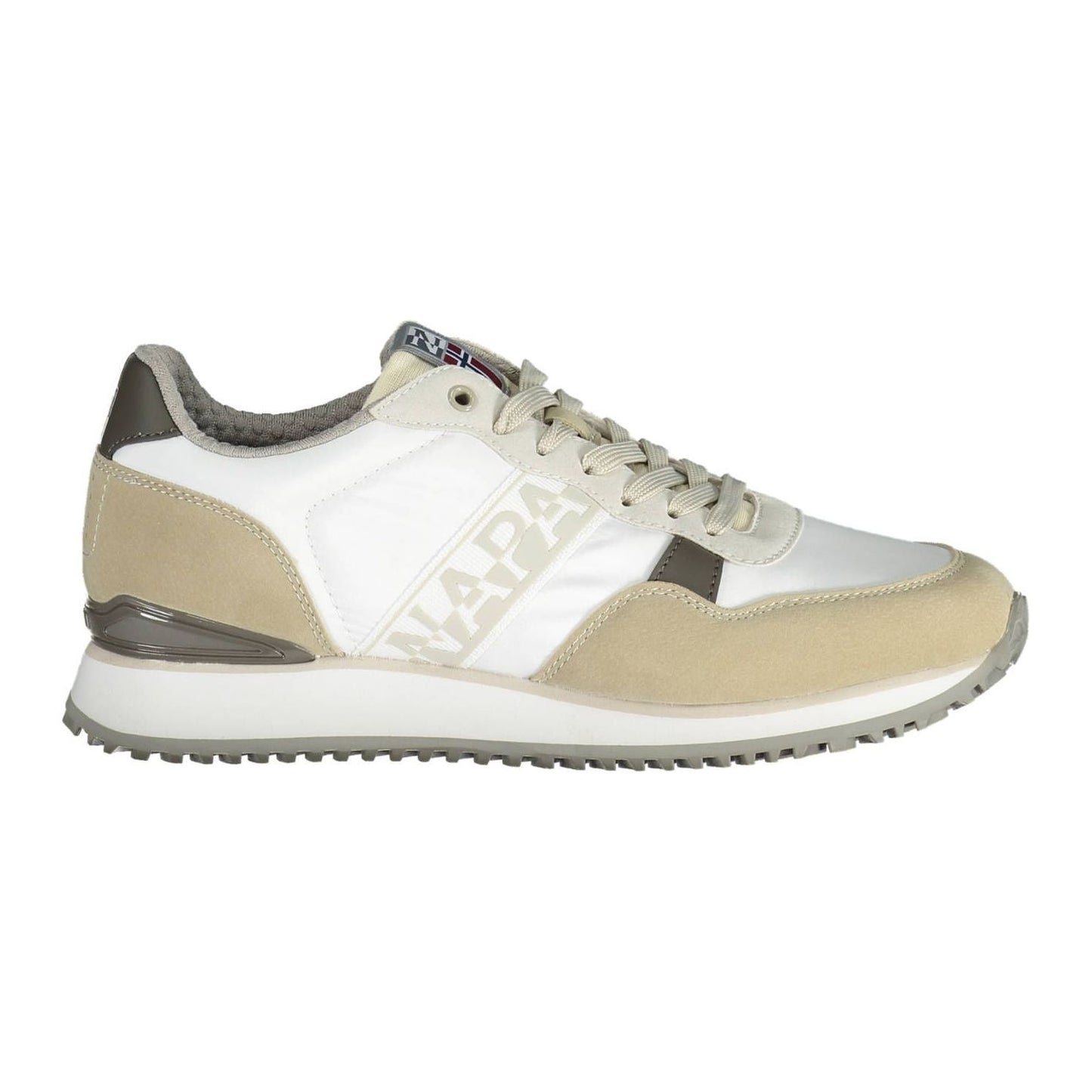 Napapijri White Polyester Men Sneaker Napapijri