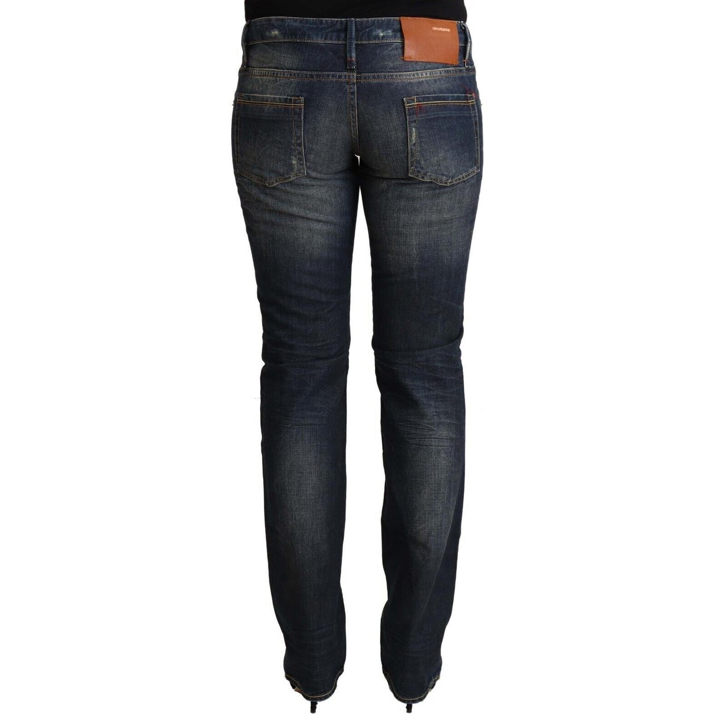 Acht Chic Low Waist Skinny Denim Jeans Acht