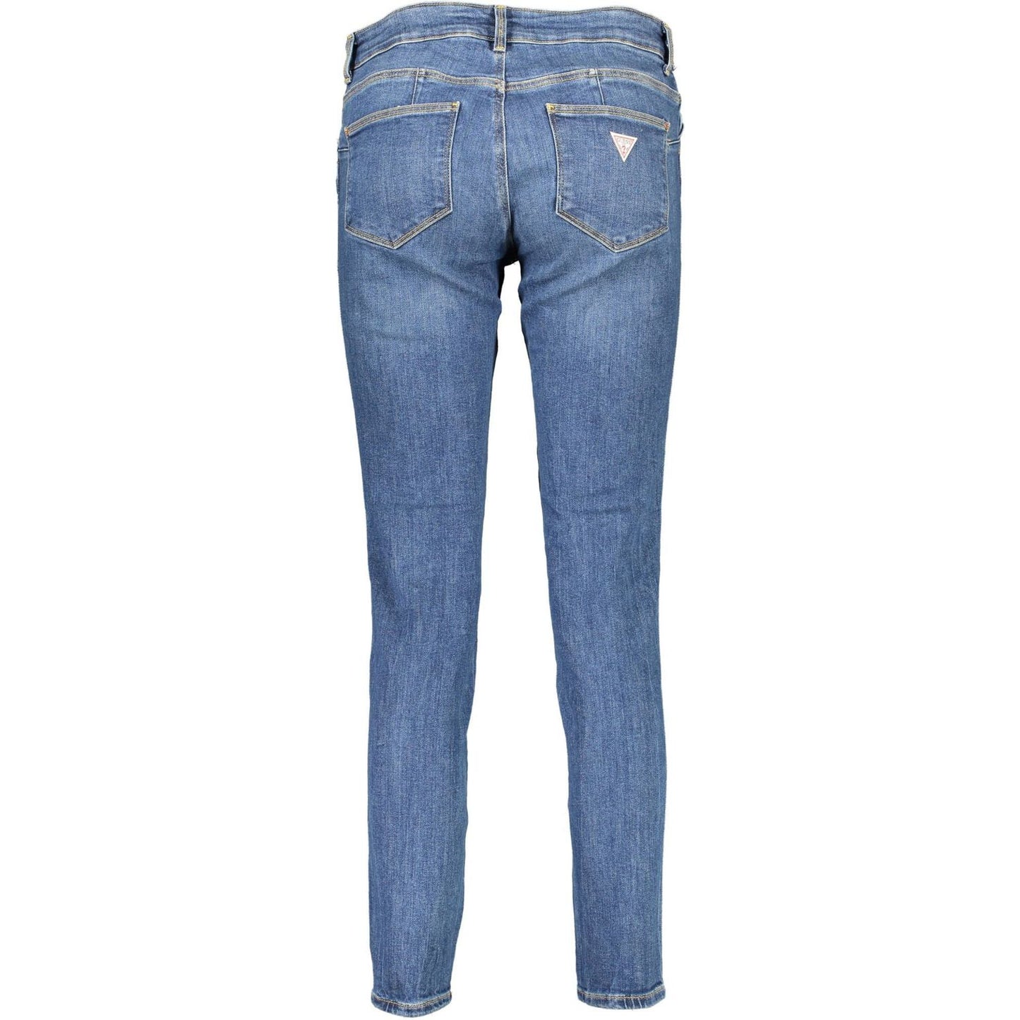 Guess Jeans Blue Cotton Women Skinny Jean Guess Jeans