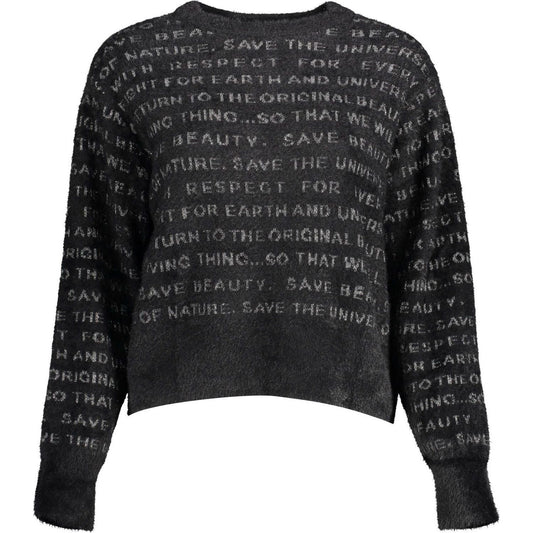 Desigual Black Polyamide Women Sweater Desigual