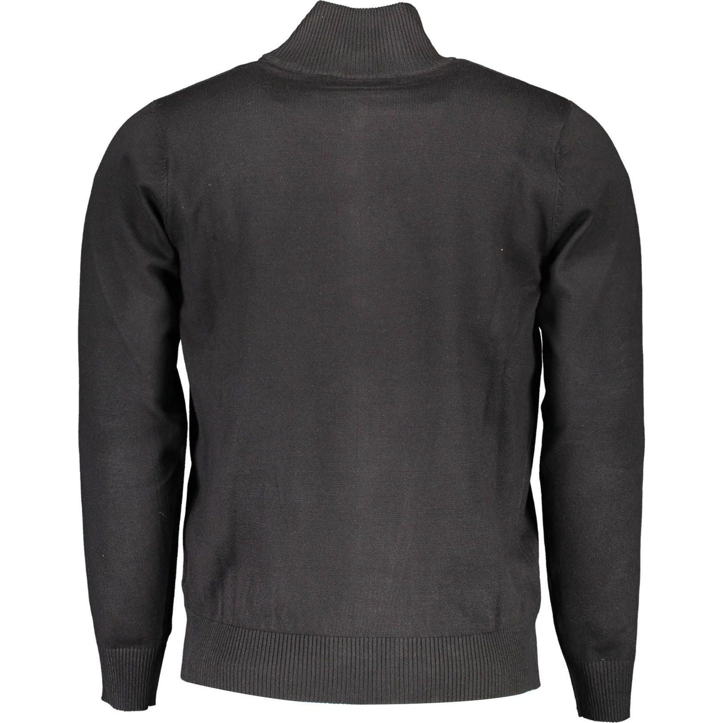 U.S. Grand Polo Black Viscose Men Sweater U.S. Grand Polo