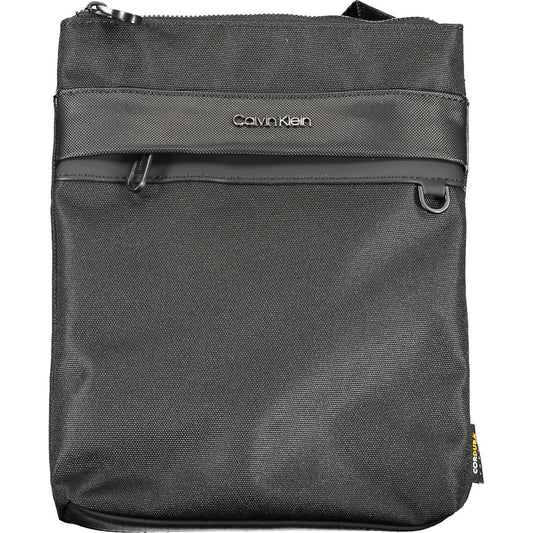 Calvin Klein Black Polyester Men Shoulder Bag Calvin Klein