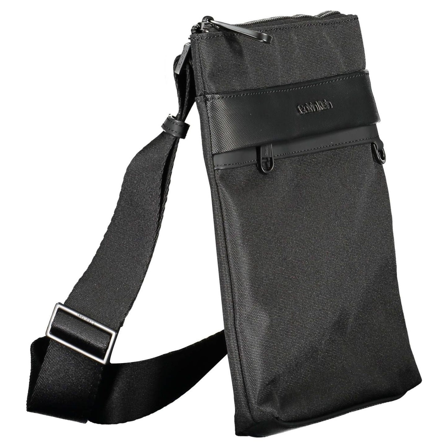 Calvin Klein Black Polyester Men Shoulder Bag Calvin Klein