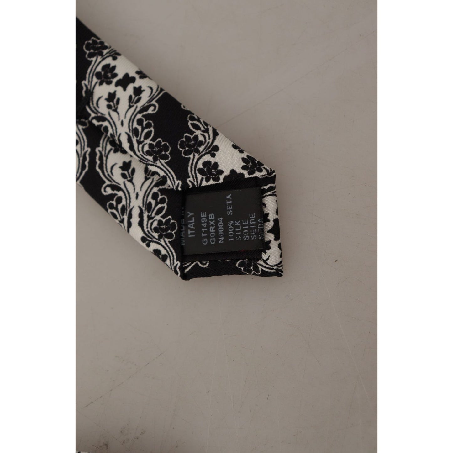 Dolce & Gabbana Elegant Floral Print Silk Bow Tie Dolce & Gabbana