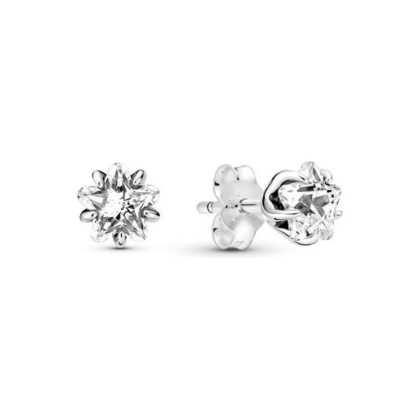 PANDORA JEWELS Mod. CELESTIAL SPARKLING STAR Earrings PANDORA