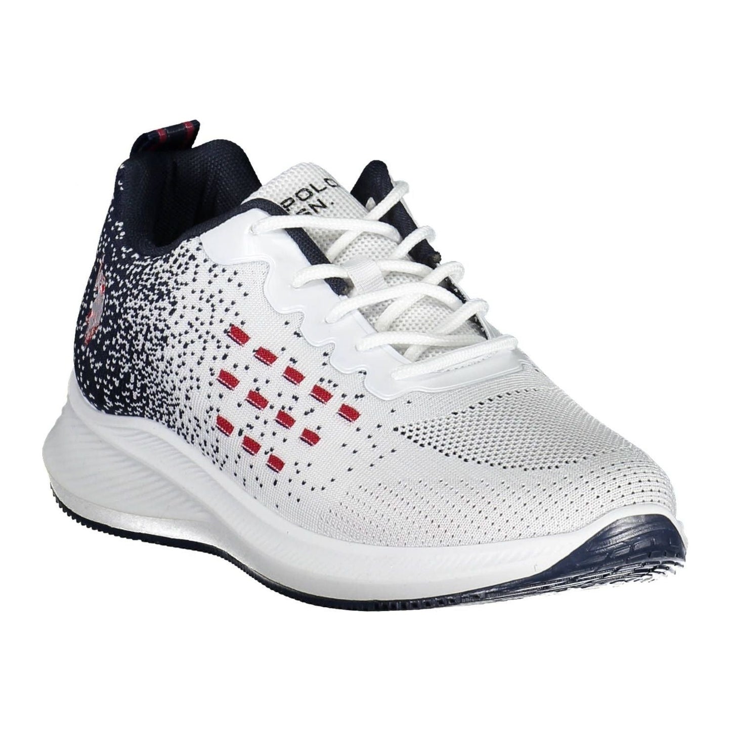 U.S. POLO ASSN. White Polyester Men Sneaker U.S. POLO ASSN.