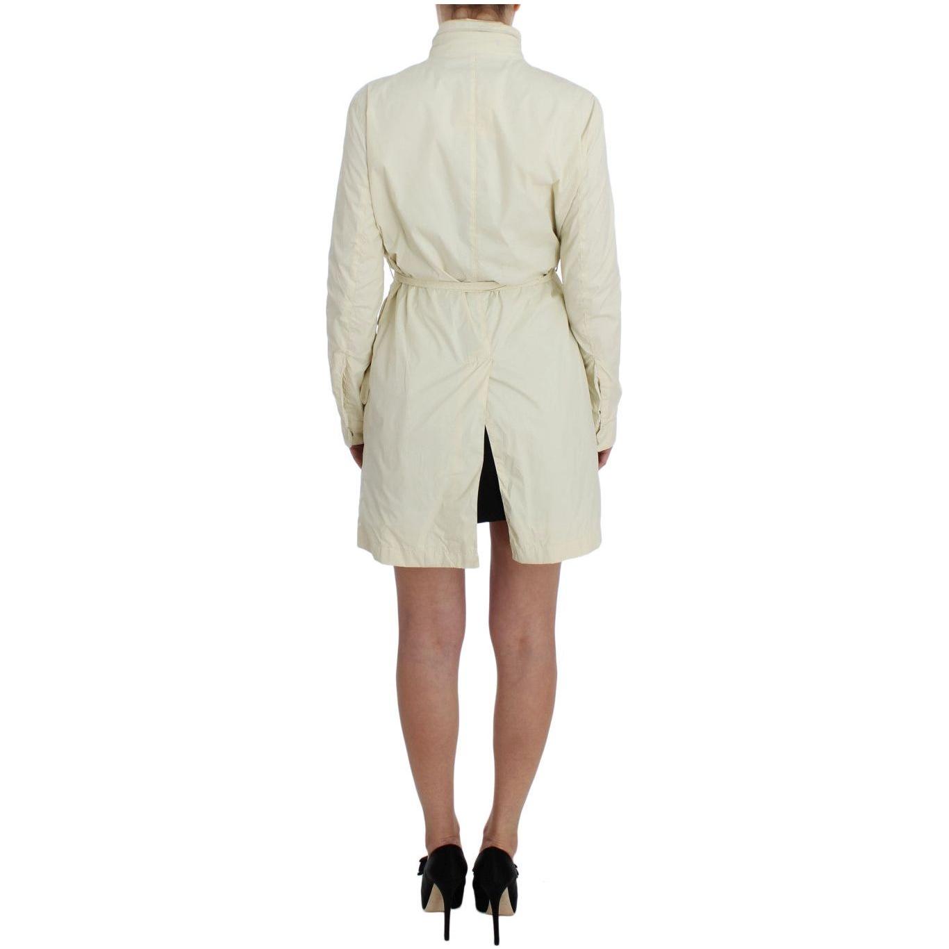 P.A.R.O.S.H. Beige Weather Proof Trench Jacket Coat