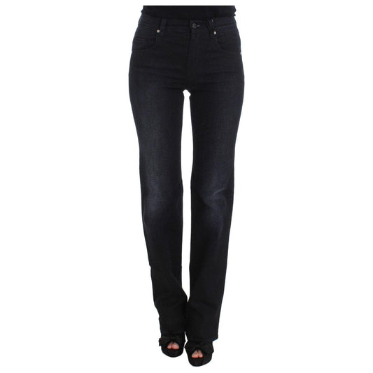 Ermanno Scervino Chic Slim Fit Bootcut Denim Jeans Jeans & Pants Ermanno Scervino