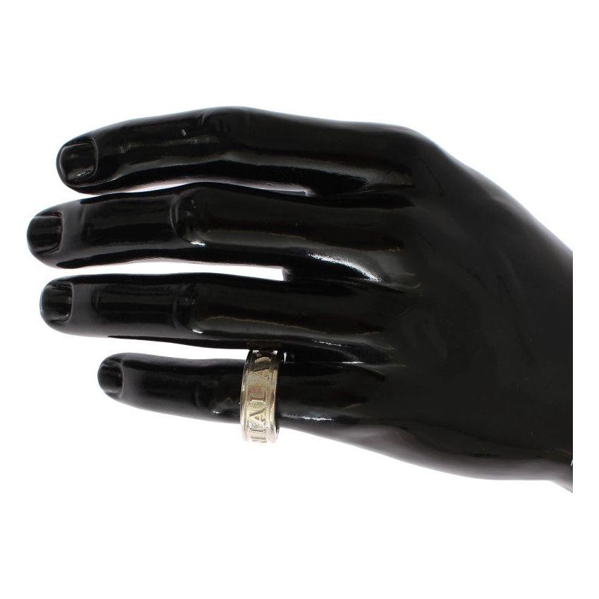 خاتم نيالايا سيلفر سبليندور الاسترليني للرجال