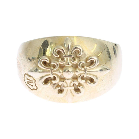Nialaya Silver Crest 925 Sterling Ring