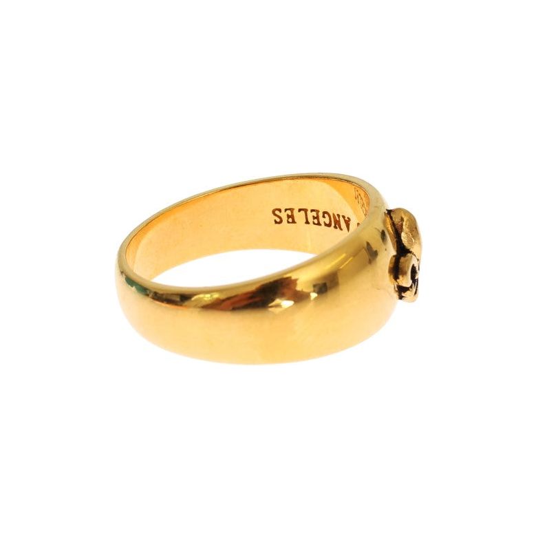 Nialaya Exclusive Gold-Plated Men's Ring Ring Nialaya