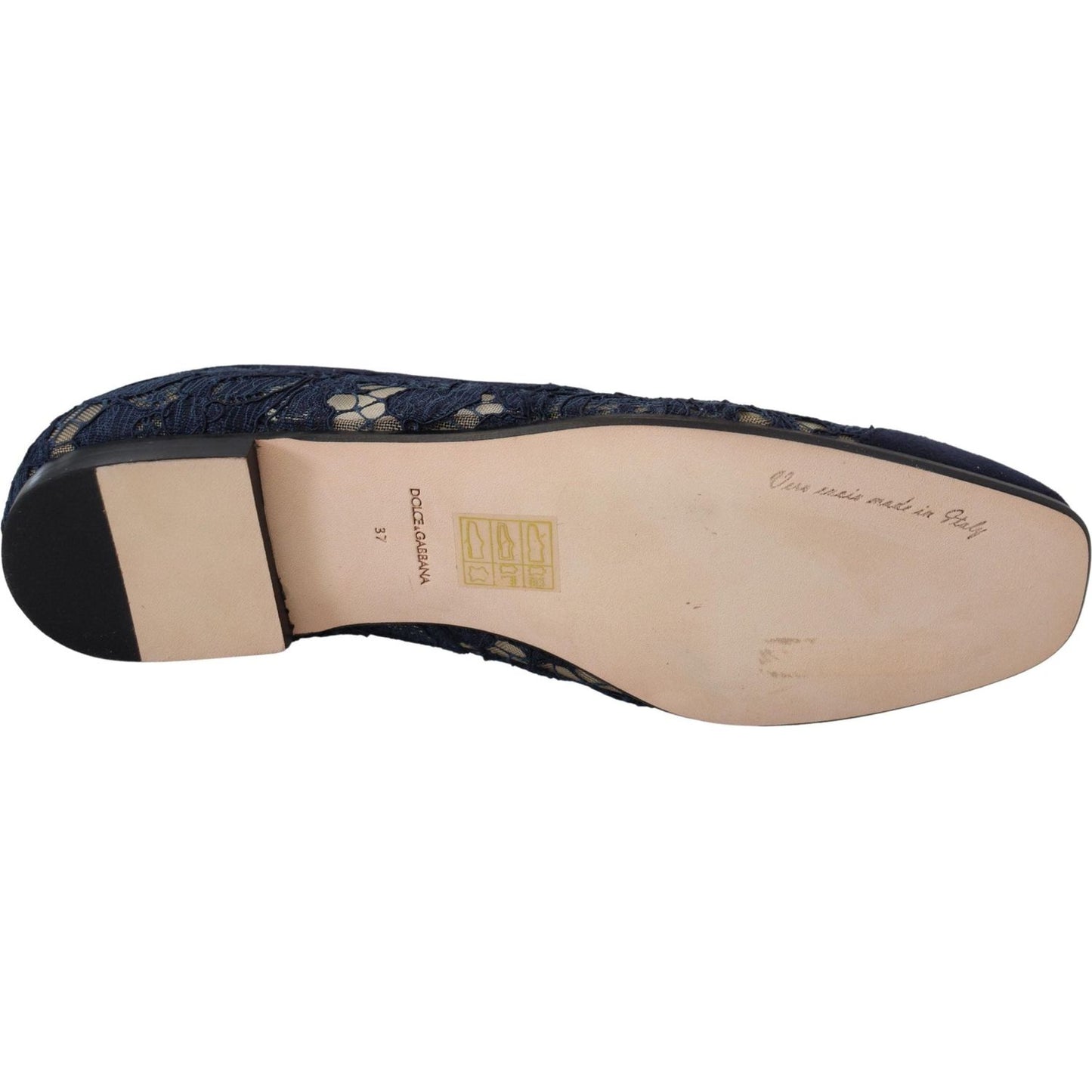 Dolce & Gabbana Elegant Blue Loafers Flats - Summer Chic Dolce & Gabbana