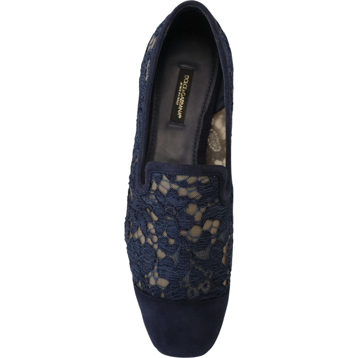 Dolce & Gabbana Elegant Blue Loafers Flats - Summer Chic Dolce & Gabbana