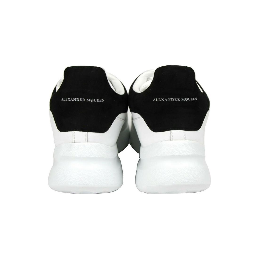 Alexander McQueen Women White Leather Suede Sneaker Alexander McQueen