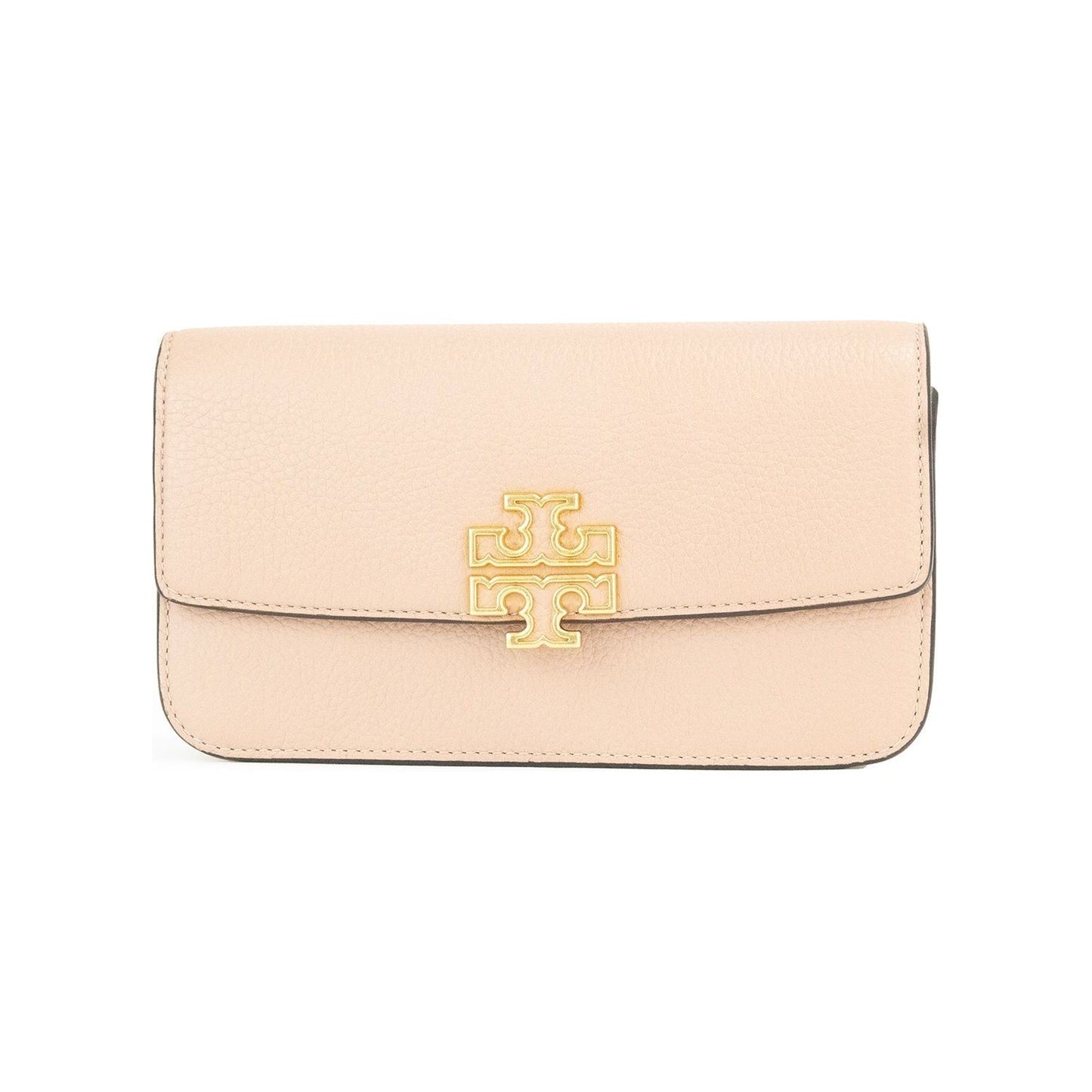 Tory Burch Britten Small Meadowsweet Leather Chain Wallet Crossbody Bag Tory Burch