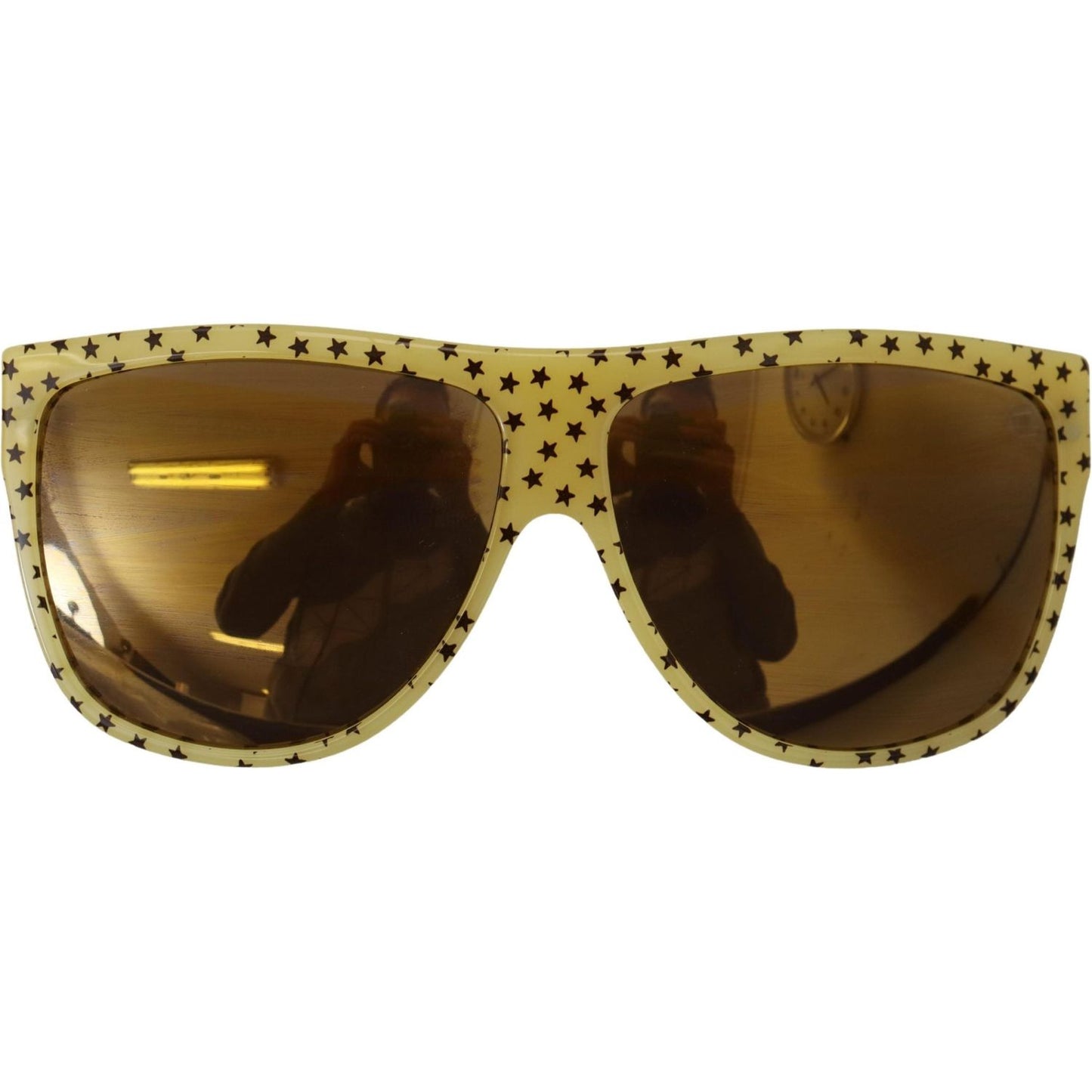 Dolce & Gabbana Stellar Chic Square Sunglasses in Yellow Dolce & Gabbana