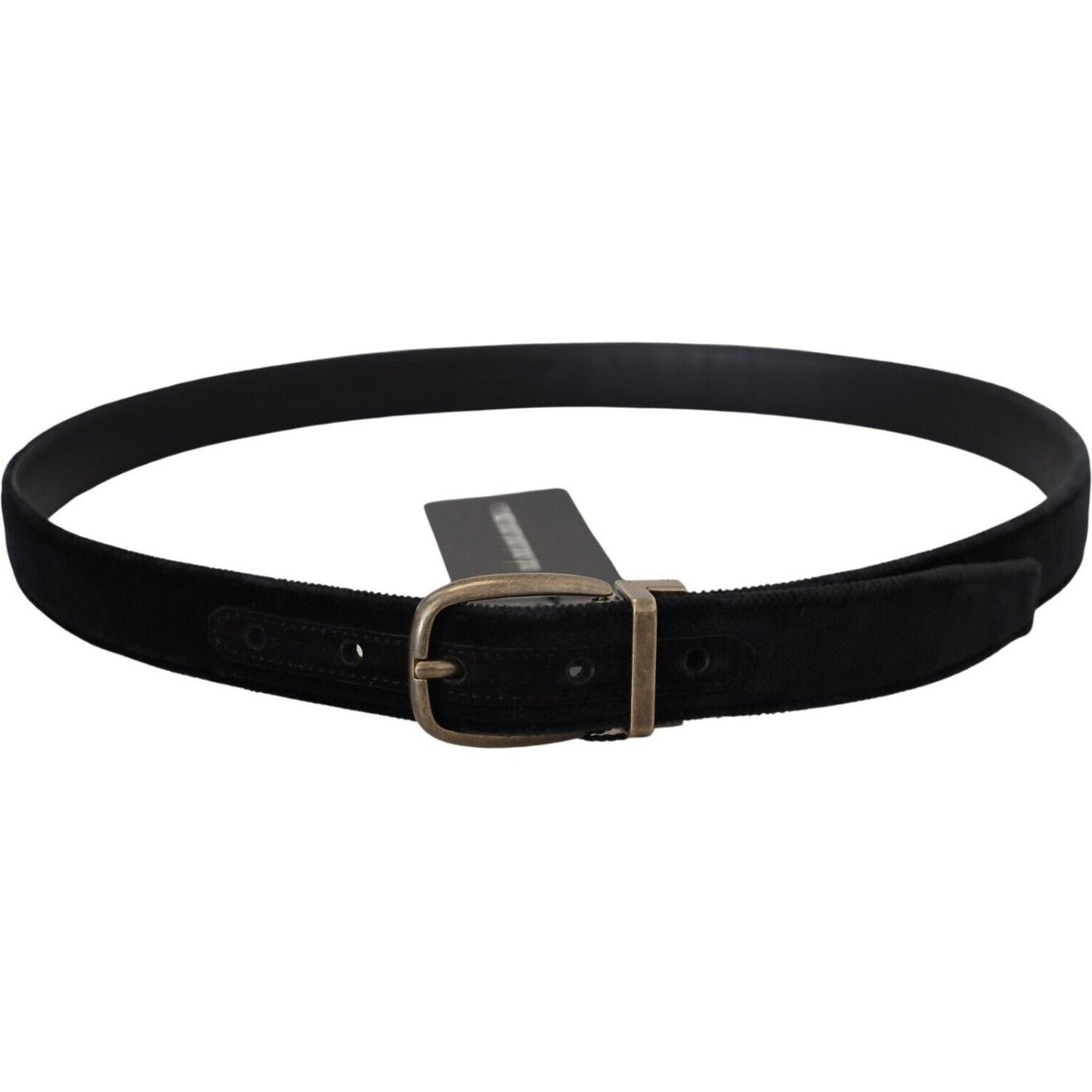 Dolce & Gabbana Elegant Black Leather Belt Dolce & Gabbana