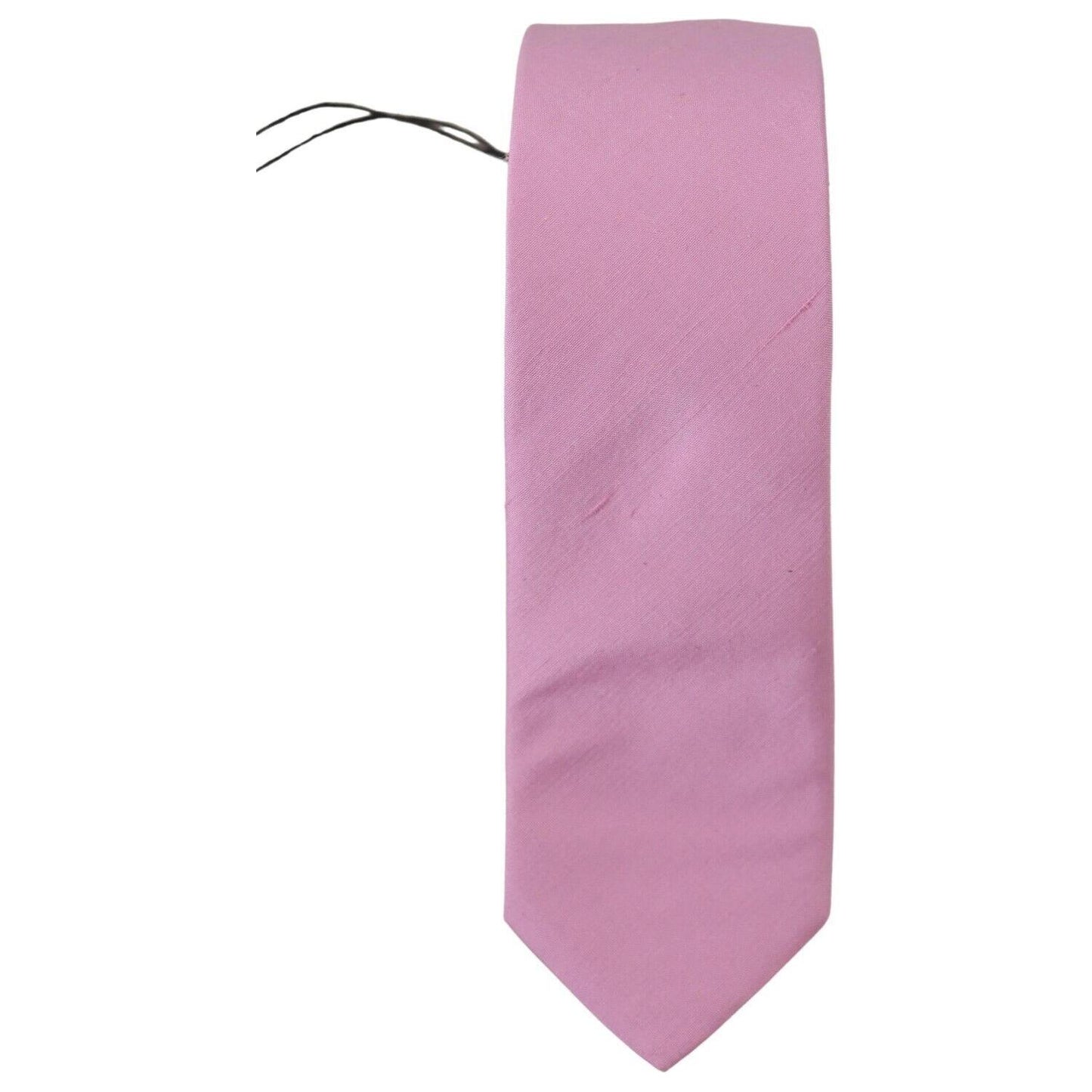 Daniele Alessandrini Elegant Silk Men's Tie in Pink Daniele Alessandrini