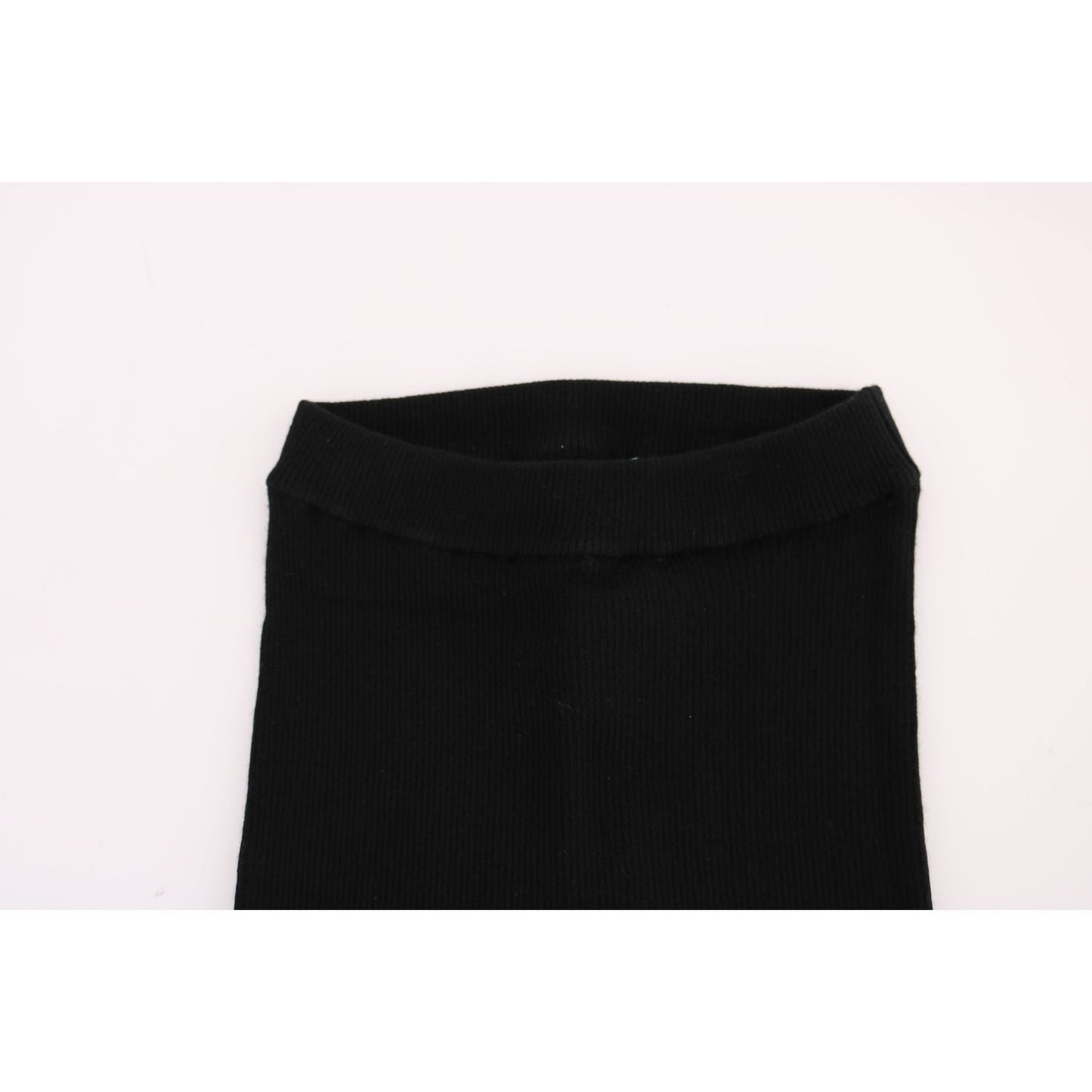 Dolce & Gabbana Elegant Black Cashmere Pants Dolce & Gabbana