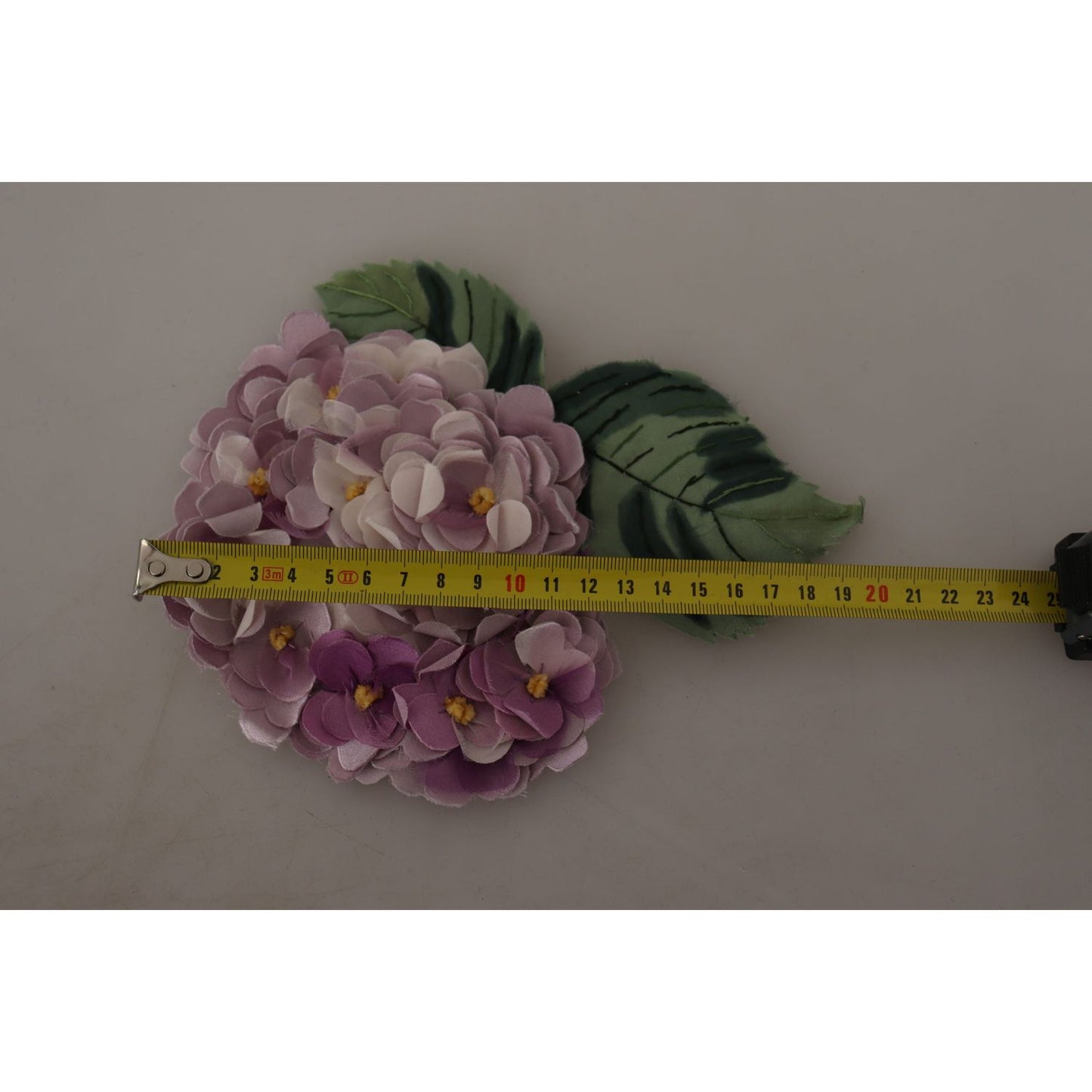 Dolce & Gabbana Elegant Purple Floral Silk Blend Brooch Dolce & Gabbana