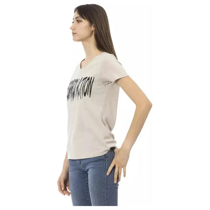 Trussardi Action Beige Cotton Women Top