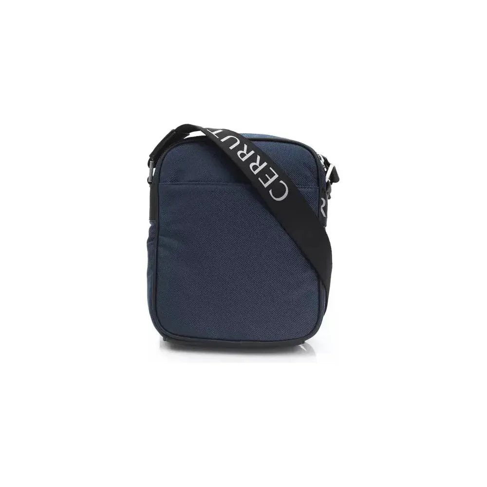 Cerruti 1881 Blue Nylon Women Crossbody Bag