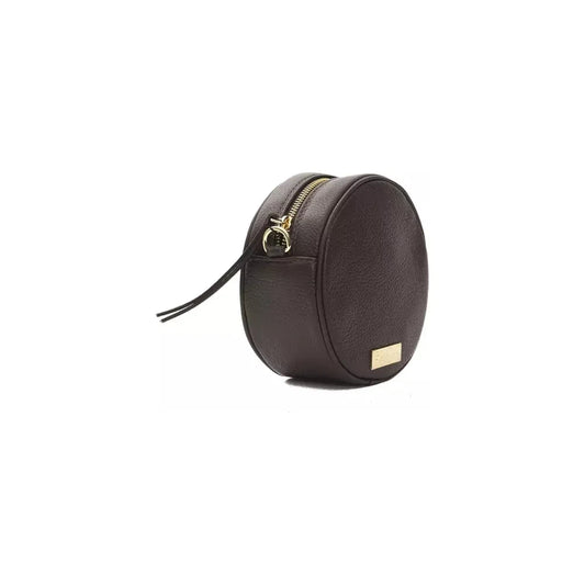 Pompei Donatella Brown Leather Women Crossbody Bag Crossbody Bag Pompei Donatella