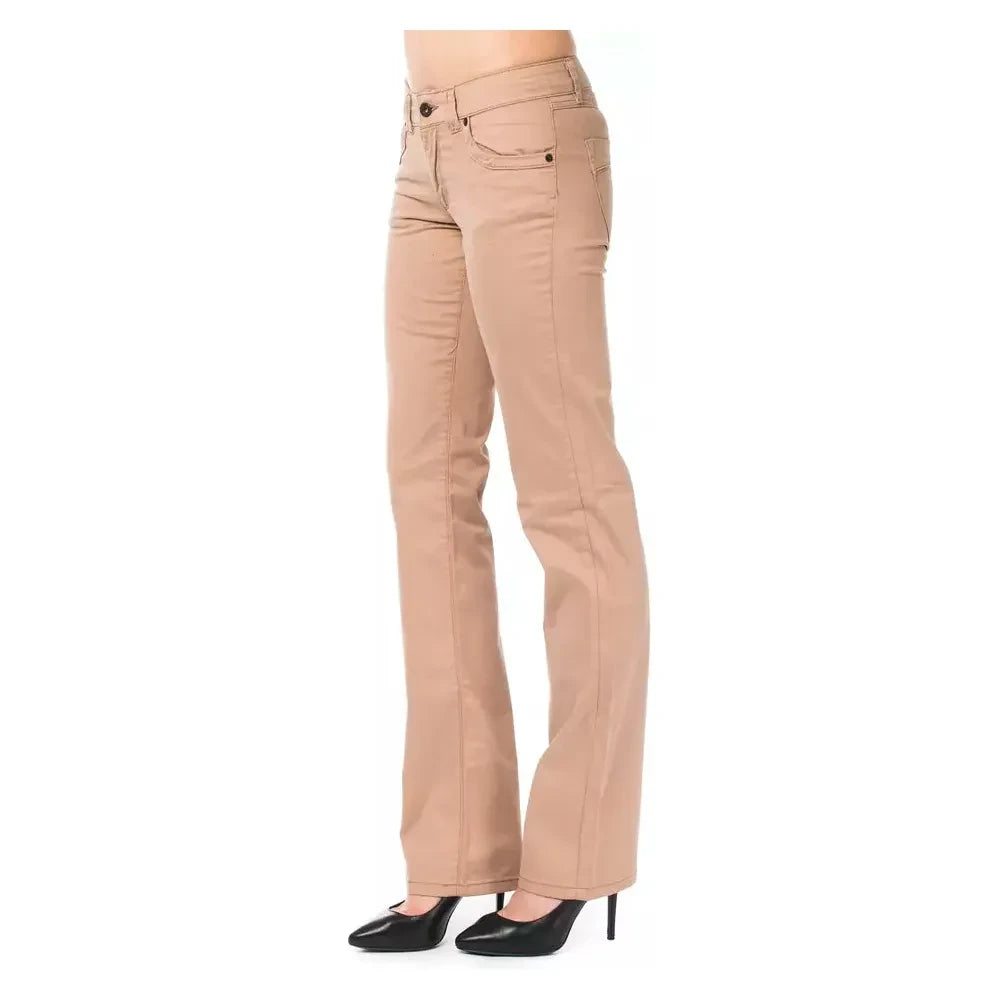Ungaro Fever Beige Cotton Women's Jean