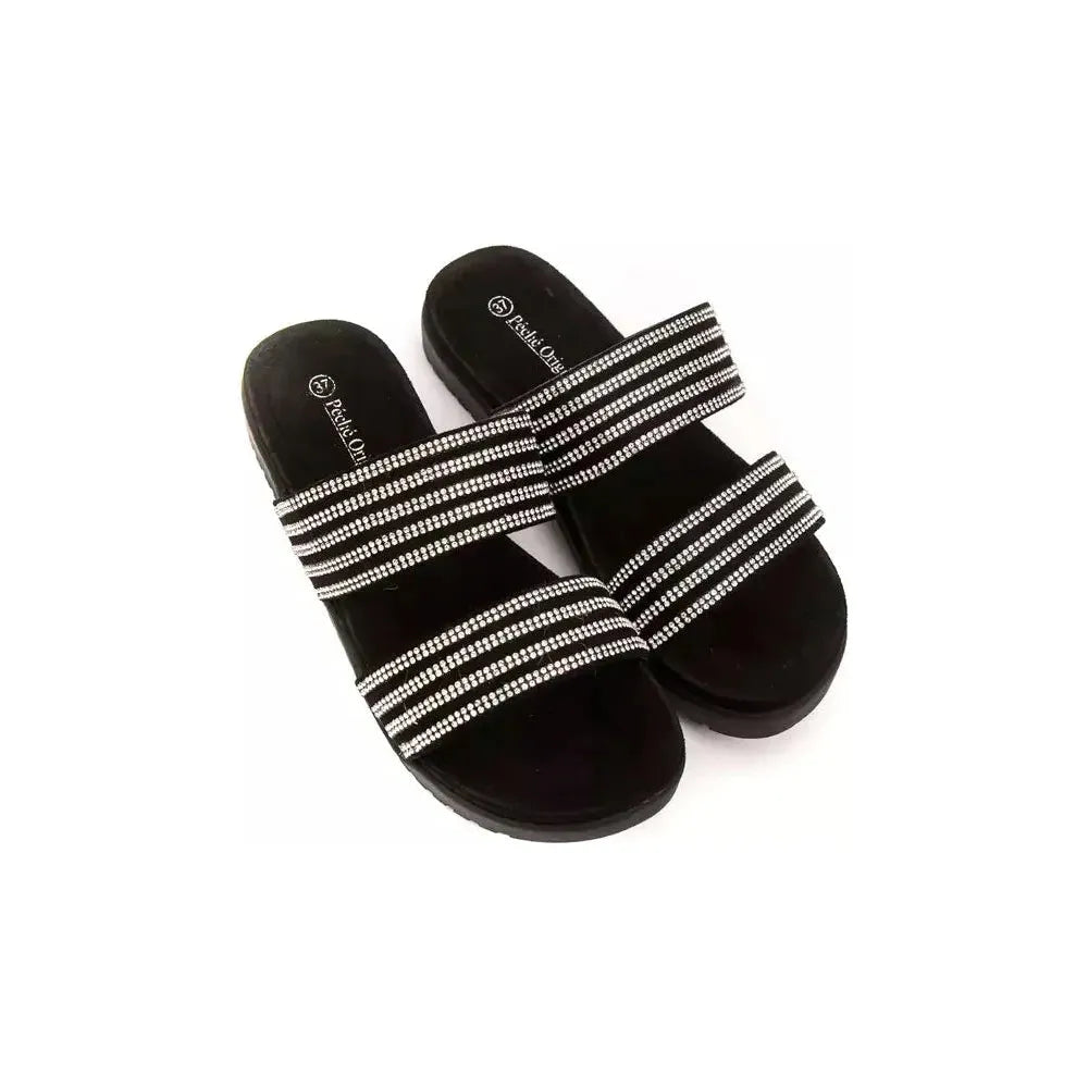 Péché Originel Silver Textile Women Sandal