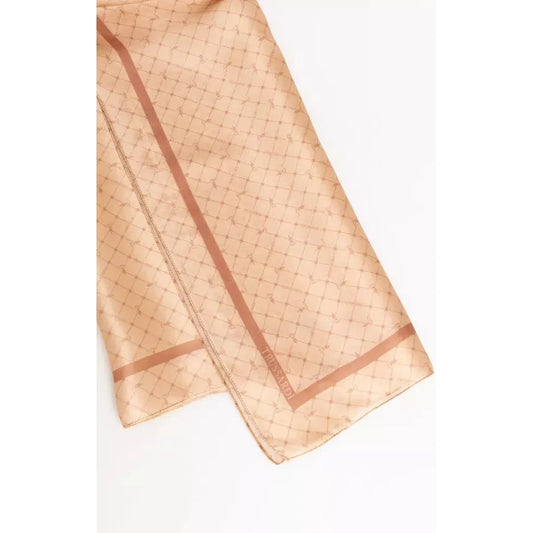 Trussardi Retro Chic All-Over Print Silk Scarf Scarf Trussardi