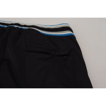 Dolce & Gabbana Multicolor DG King Leopard Print Jogger Pants