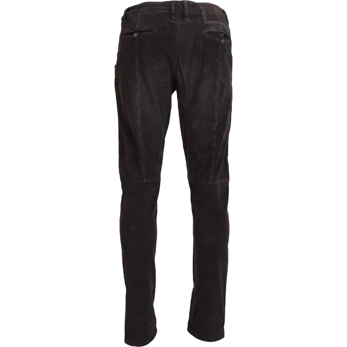 Acht Elegant Corduroy Brown Pants Acht