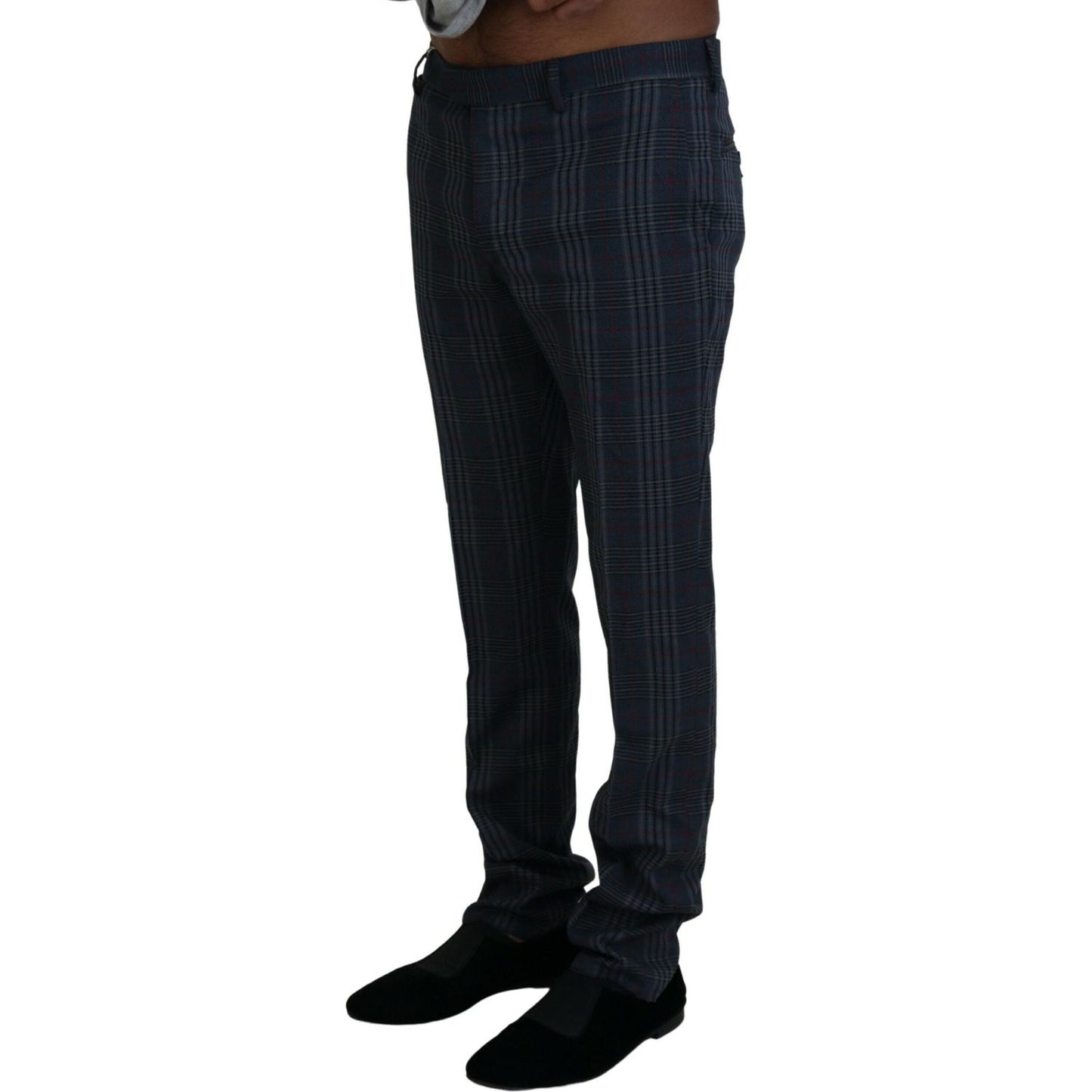 BENCIVENGA Elegant Multicolor Pure Wool Trousers BENCIVENGA