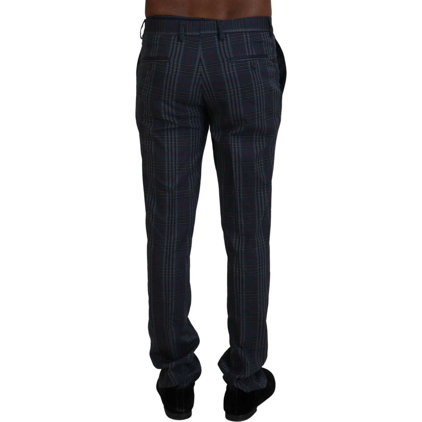 BENCIVENGA Elegant Multicolor Pure Wool Trousers BENCIVENGA