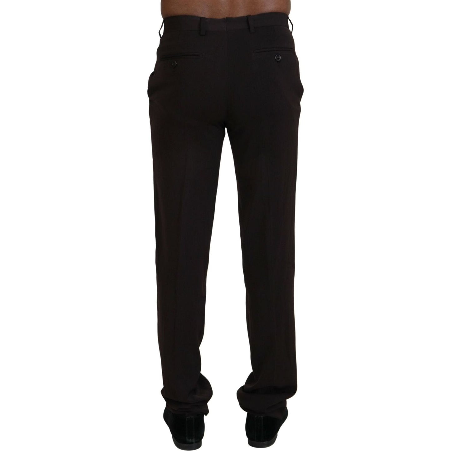 BENCIVENGA Elegant Brown Italian Dress Pants BENCIVENGA