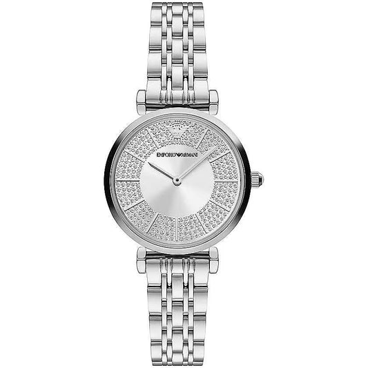 Emporio Armani Elegant Silver-Toned Women's Watch Emporio Armani