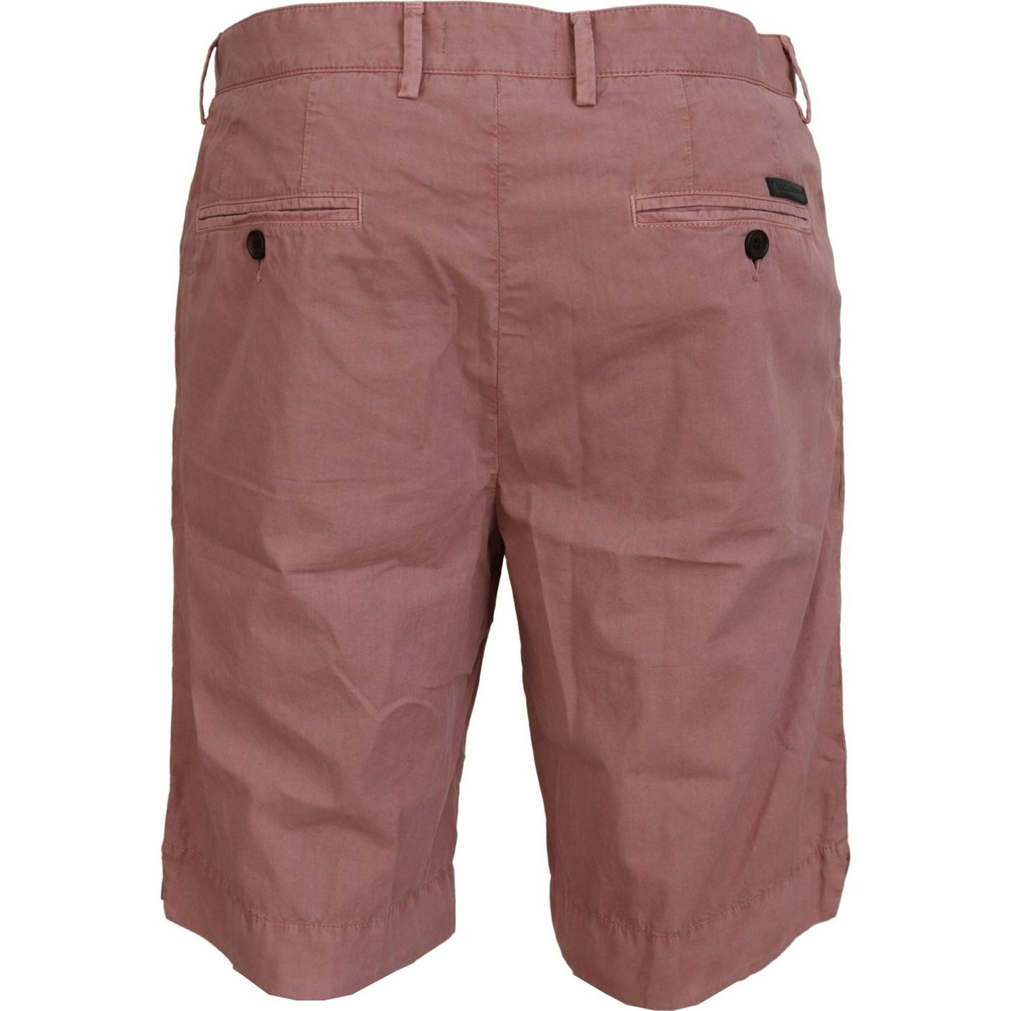 Dolce & Gabbana Exquisite Pink Chino Shorts for Men Dolce & Gabbana