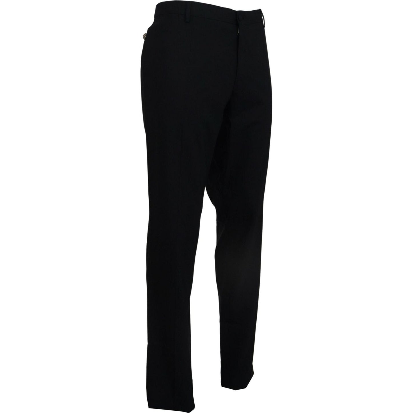 Dolce & Gabbana Elegant Slim Fit Wool Blend Trousers Dolce & Gabbana