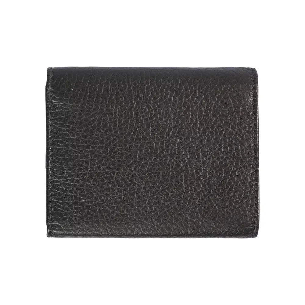 Trussardi Elegant Black Leather Women's Wallet Trussardi