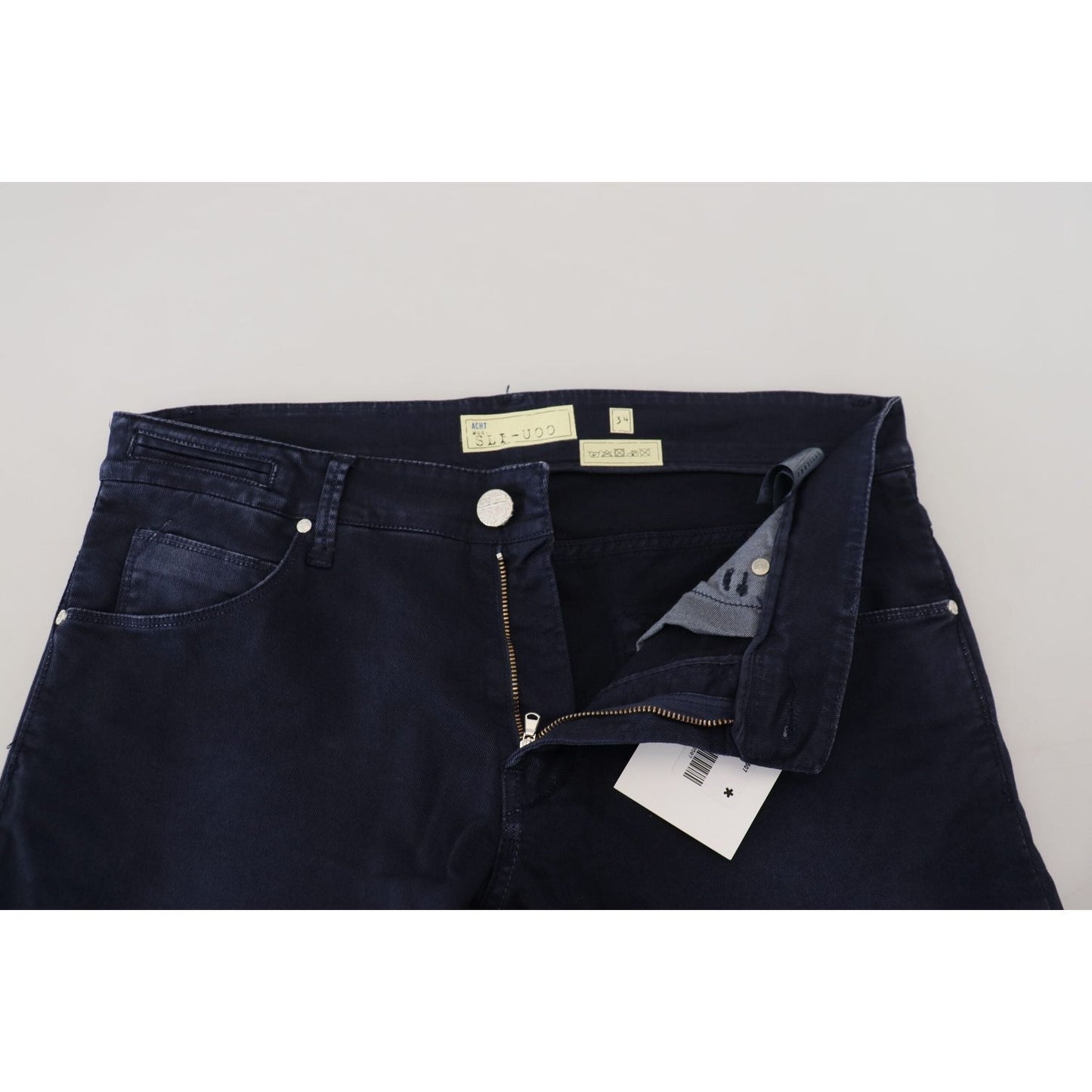 Acht Sophisticated Tapered Denim Jeans Acht